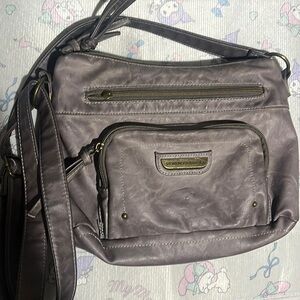 Grey purse